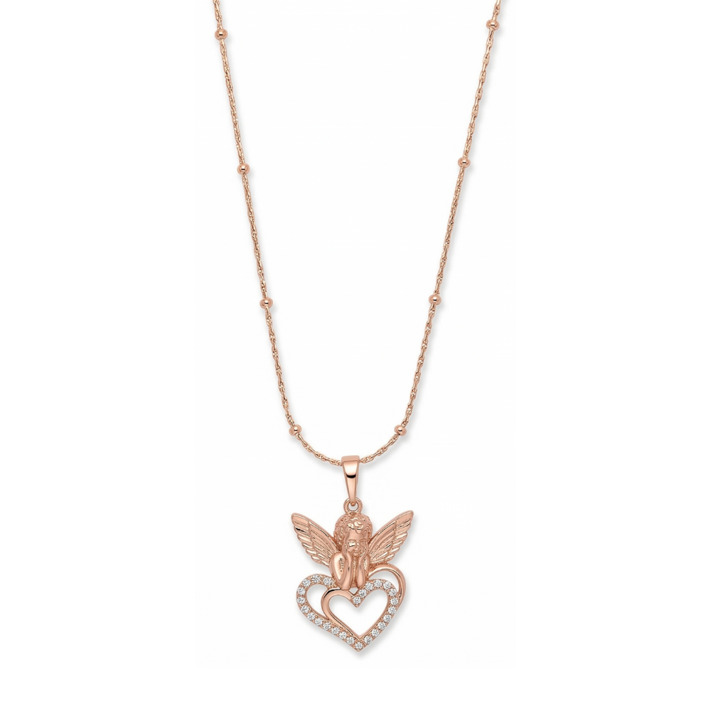 Collar Ángel de la Guarda con Corazón