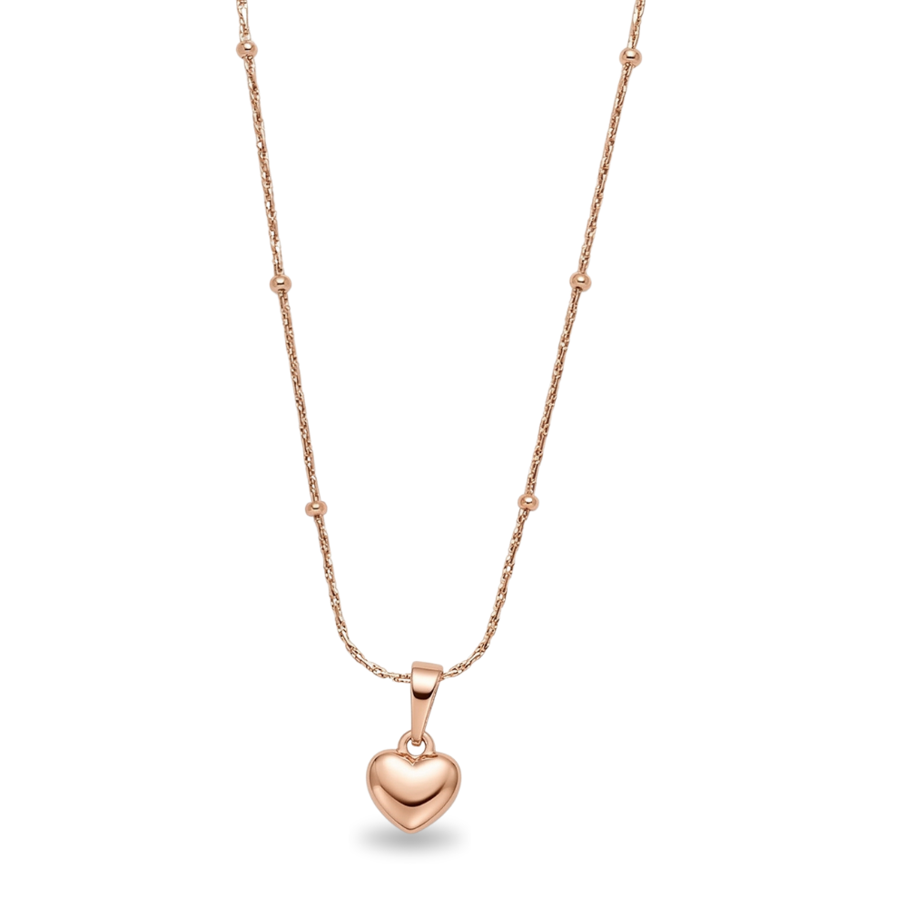 Collar Beloved Heart Rose