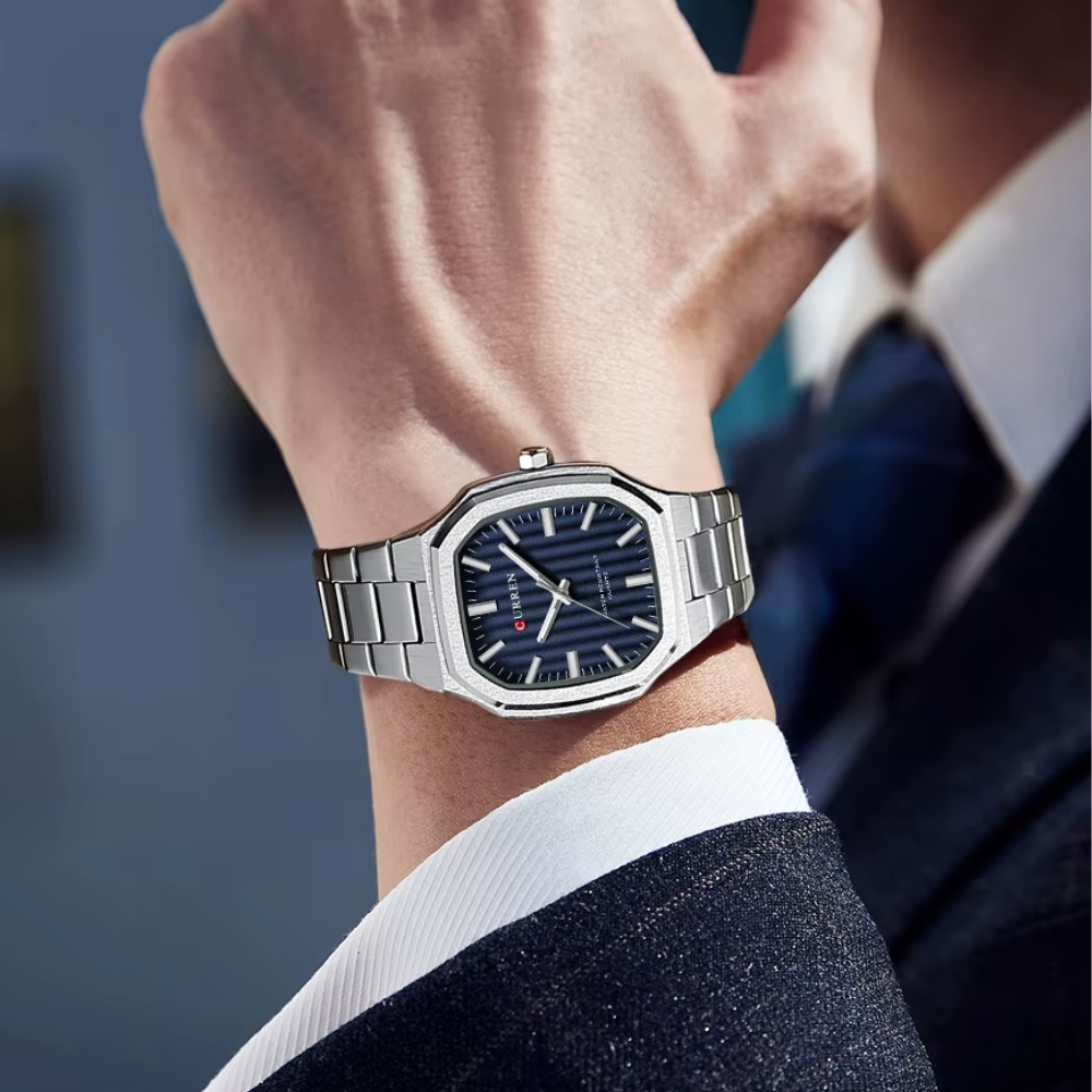 Reloj Masculino Azure Silver