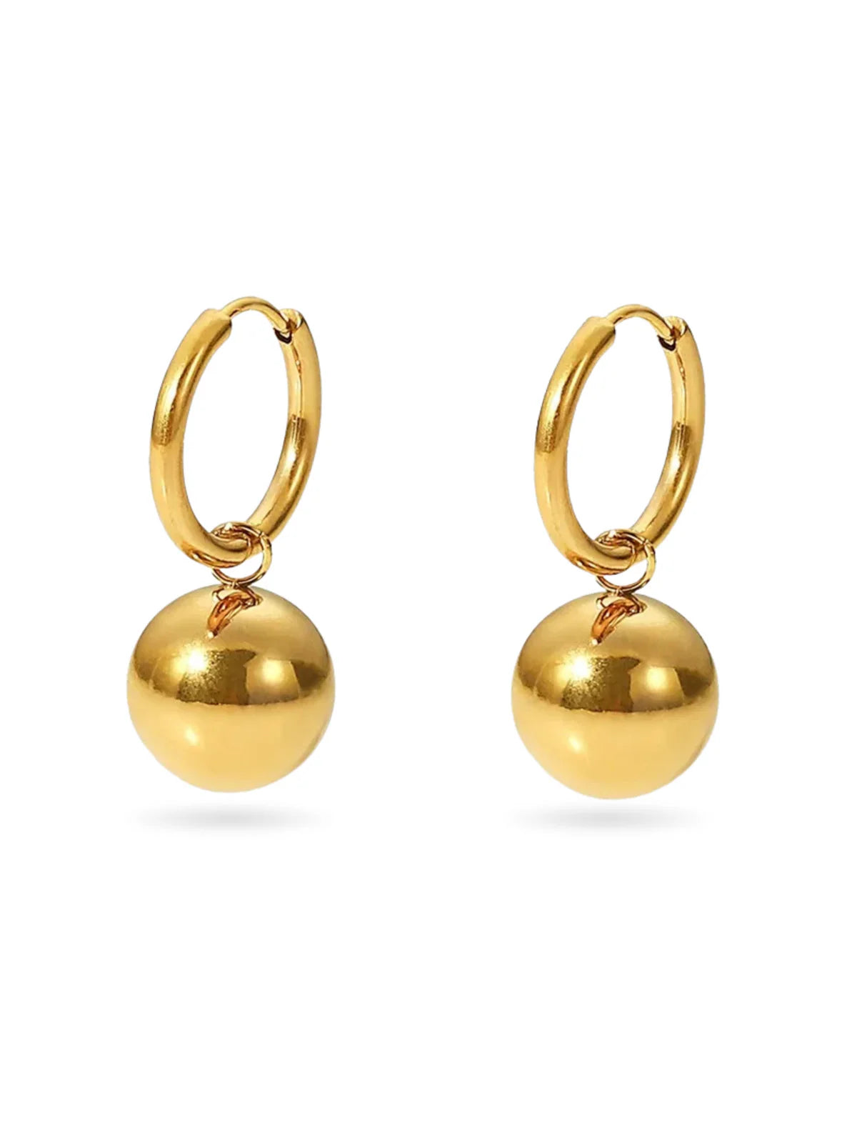 Pendientes Eclipse Dorado