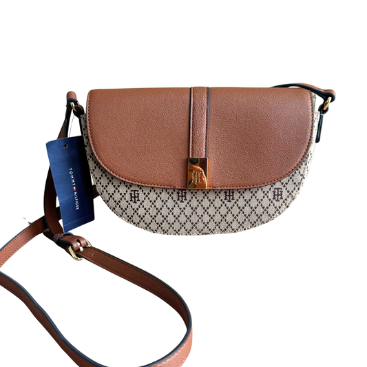 Cartera Crossbody Tommy Hilfiger Camel