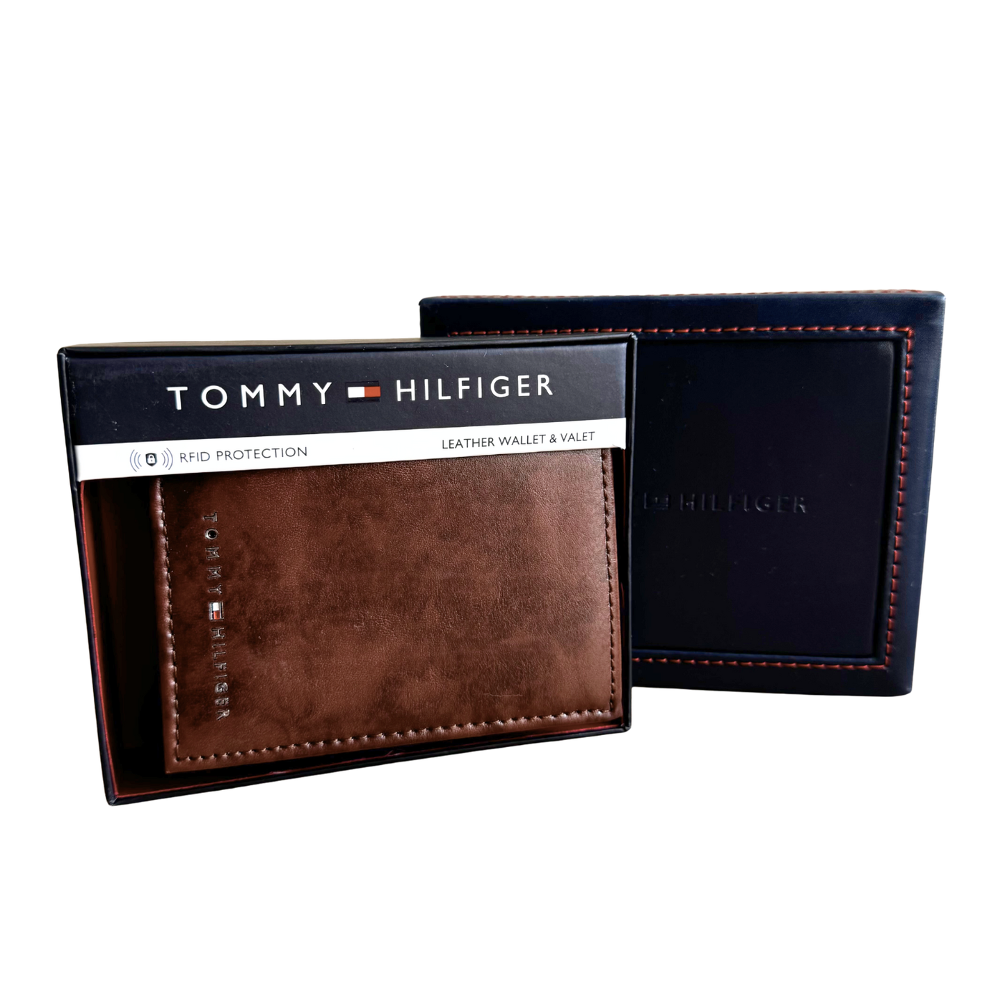 Billetera Tommy HIlfiger para Caballero - Chocolate