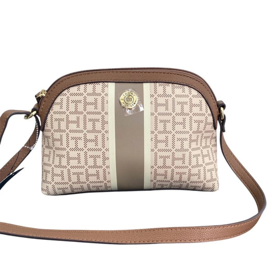 Cartera Baúl Crossbody Tommy Hilfiger Camel