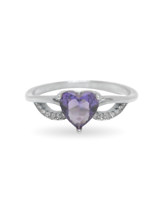 Anillo Corazón Encanto (Plata 925)