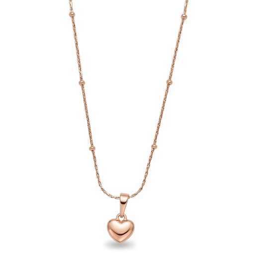 Collar Beloved Heart Rose