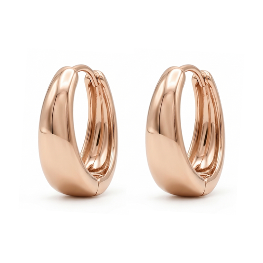 Argollas Bold Curve
