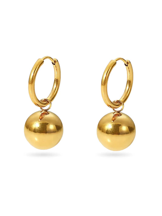 Pendientes Eclipse Dorado