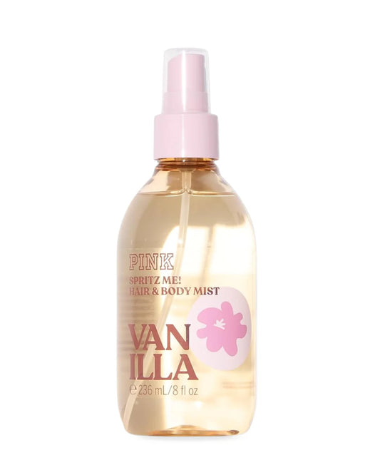 PINK Vanilla Hair & Body Mist